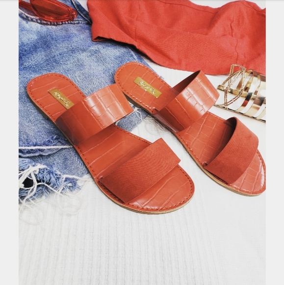 🚨The Señorita// brick 2 strap sandal - Picture 3 of 5